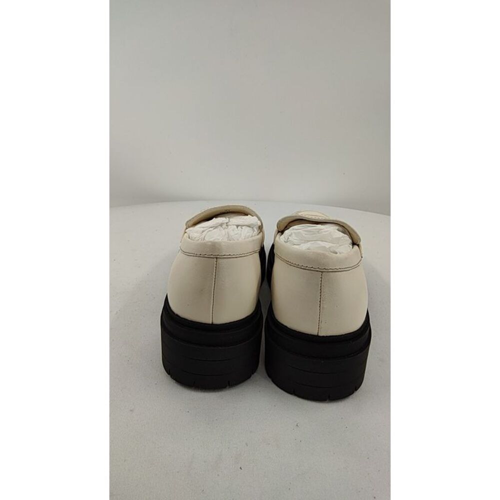 Quince Italian Leather Lug Sole Loafer Bone Shoes 6.5 - Picture 3 of 3